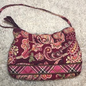 Vera Bradley Magenta Print Purse
